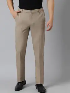 SUBTRACT Men 4 Way Stretch Flex Waist Slim Fit Formal Trousers