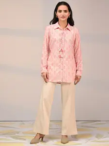 Lakshita Premium Tailored Fit Opaque Striped Cotton Casual Shirt