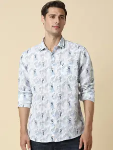 Allen Solly Floral Printed Slim Fit Casual Shirt