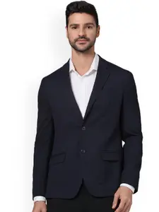 Celio Slim-Fit Notched Lapel Collar Single-Breasted Formal Blazer