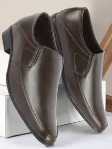 FAUSTO Men Pointed Toe Formal Slip-On Shoes