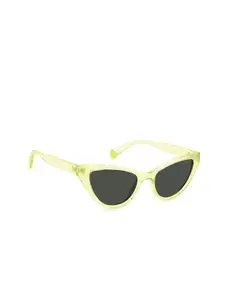 Polaroid Women Cateye Sunglasses with UV Protected Lens