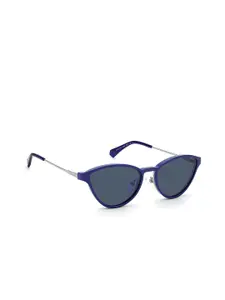 Polaroid Women Cateye Sunglasses with UV Protected Lens