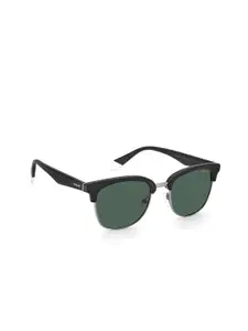 Polaroid Men Rectangle Sunglasses with UV Protected Lens 20395000353UC