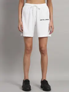 GRIFFEL Women High-Rise Cotton Shorts