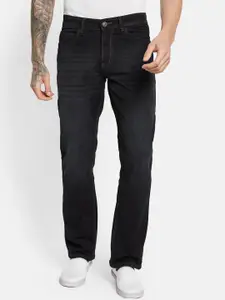 Octave Men Mid-Rise Straight Fit Stretchable Jeans