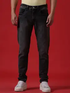 WROGN Men Comfort Tapered Fit Heavy Fade Cotton Jeans