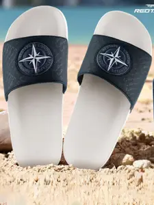 Red Tape Men Printed Sliders