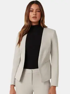 Forever New Alyssa Fitted Front-Open Formal Blazer