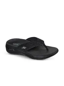 Skechers Women GO WALK ARCH FIT SANDAL - DAZ Thong Flip-Flops
