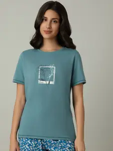 Amante Floral Printed Lounge T-shirt