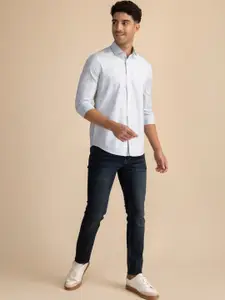 KAAPUS Classic Slim Fit Opaque Cotton Casual Shirt