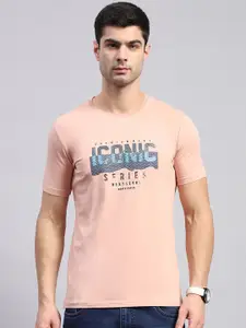 Monte Carlo Typography Printed Round Neck T-Shirt