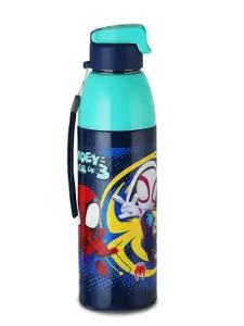 Cello Kidzbee Uranus 600 Web Warriors Cold Insulated bottle with 3D print-540ml