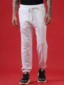 WROGN Men Mid Rise Cotton Joggers