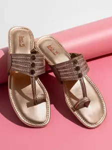 Inc 5 Embellished One Toe Flats