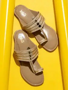 Inc 5 Embellished One Toe Flats