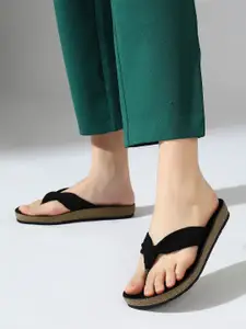 Inc 5 Open Toe T-straps Flats
