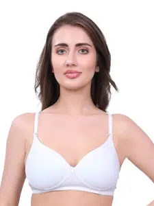 inner amour Full Coverage Lightly Padded Cotton Everyday Bra With All Day Comfort