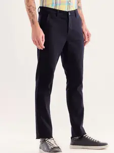 Red Flame Men Mid-Rise Cotton Slim Fit Chinos Trousers