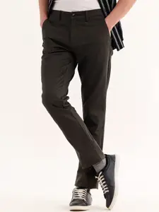 Red Flame Men Mid-Rise Cotton Slim Fit Chinos Trousers