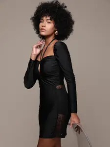 bebe Party Cut-Outs Bodycon Mini Dress