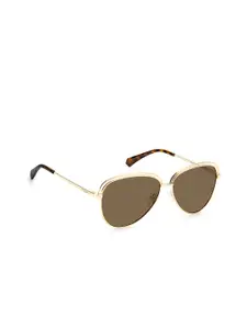 Polaroid Women Aviator Sunglasses With UV Protected Lens 20391601Q58SP