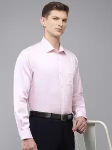 Van Heusen Custom Fit Checked Pure Cotton Formal Shirt