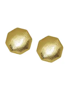 Binnis Wardrobe Gold-Plated Contemporary Studs Earrings