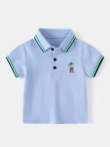 StyleCast Boys Polo Collar Pure Cotton T-shirt