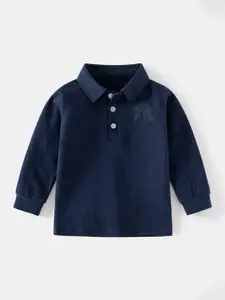 StyleCast Boys Polo Collar Nautical Animal Printed T-shirt