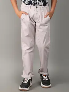 V-Mart Boys Mid Rise Regular Fit Chinos Trouser