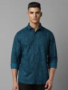 Louis Philippe Sport Slim Fit Floral Printed Cotton Casual Shirt