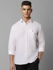 Louis Philippe Sport Slim Fit Printed Cotton Casual Shirt
