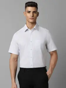 Louis Philippe Classic Checked Pure Cotton Formal Shirt