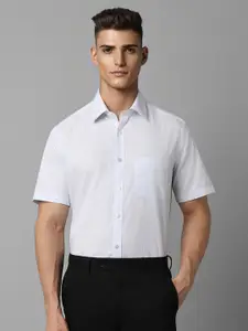 Louis Philippe Classic Checked Pure Cotton Formal Shirt