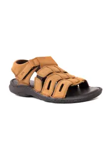Khadims Men Leather Comfort Sandals