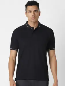 Peter England Polo Collar Short Sleeves T-shirt
