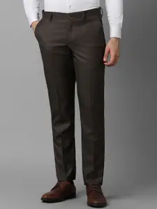 Louis Philippe Men Mid Rise Slim Fit Formal Trouser