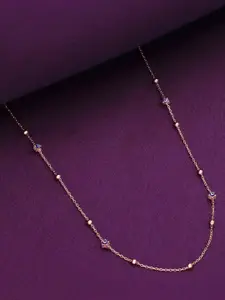 KAI JEWEL 925 Sterling Silver Rhodium-Plated Necklace