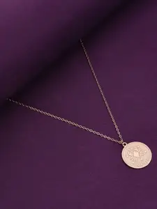 KAI JEWEL 925 Sterling Silver Rose Gold-Plated Necklace