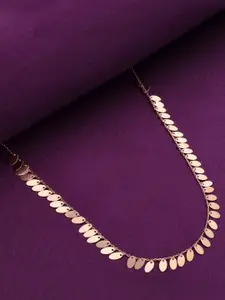 KAI JEWEL Sterling Silver Rose Gold-Plated Necklace