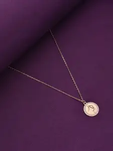 KAI JEWEL 92.5 Sterling Silver Rose Gold-Plated Necklace