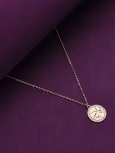 KAI JEWEL 92.5 Sterling Silver Rose Gold-Plated Necklace