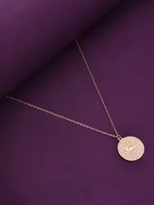 KAI JEWEL Sterling Silver Rose Gold-Plated Necklace