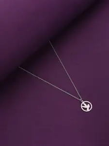 KAI JEWEL 92.5 Sterling Silver Rhodium-Plated Necklace