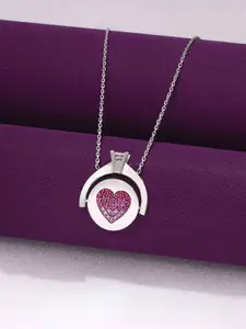 KAI JEWEL 92.5 Sterling Silver Rhodium-Plated Necklace