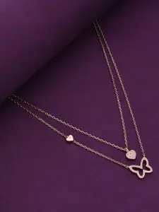 KAI JEWEL 92.5 Sterling Silver Rhodium-Plated Necklace