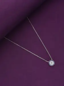 KAI JEWEL 92.5 Sterling Silver Rhodium-Plated Necklace