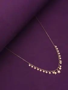 KAI JEWEL Sterling Silver Rose Gold-Plated Necklace